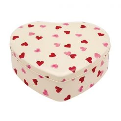 Emma Bridgewater Pink Hearts Large Heart Tin