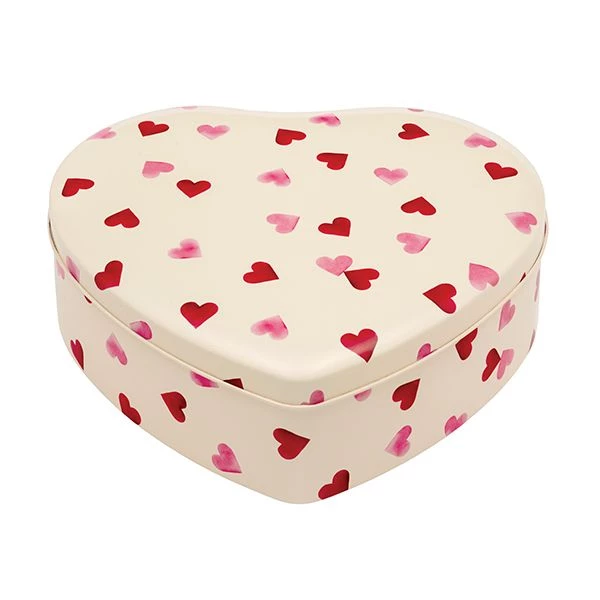 Emma Bridgewater Pink Hearts Large Heart Tin