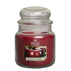 Price's Prices Fragrance Collection Black Cherry Medium Jar Candle