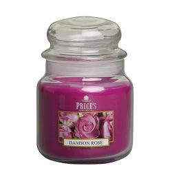 Price's Prices Fragrance Collection Damson Rose Medium Jar Candle