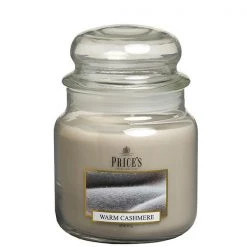 Price's Prices Fragrance Collection Warm Cashmere Medium Jar Candle