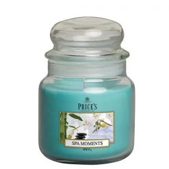 Price's Prices Fragrance Collection Spa Moments Medium Jar Candle