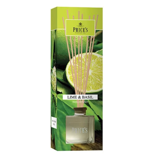Price's Prices Fragrance Collection Lime / Basil Reed Diffuser