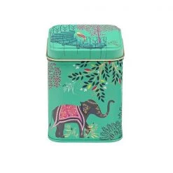Sara Miller London Sara Miller India 100gm Square Tin