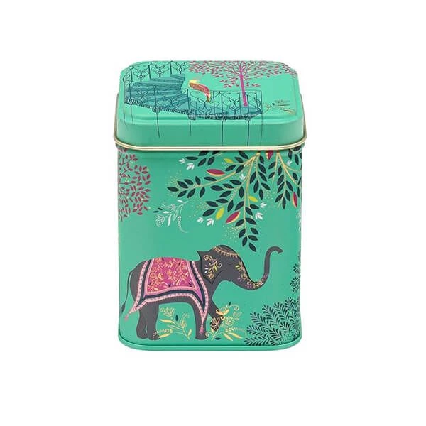 Sara Miller London Sara Miller India 100gm Square Tin