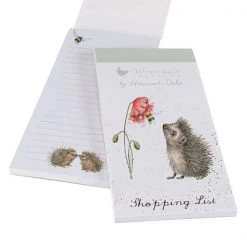 Wrendale Designs Hedgehog Shopping Pad - Busy As A Bee