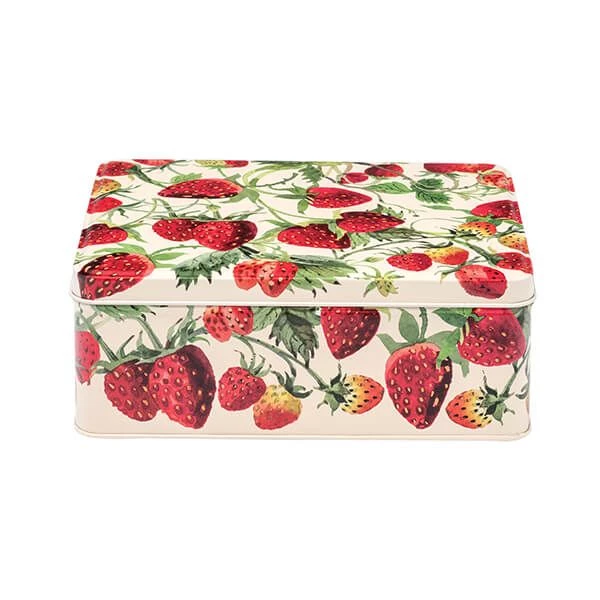 Emma Bridgewater Strawberries Deep Rectangular Tin