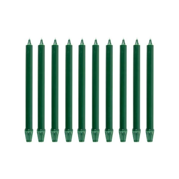 Price's Prices 10" Sherwood Candle Evergreen Pack Of 10 - Image 3