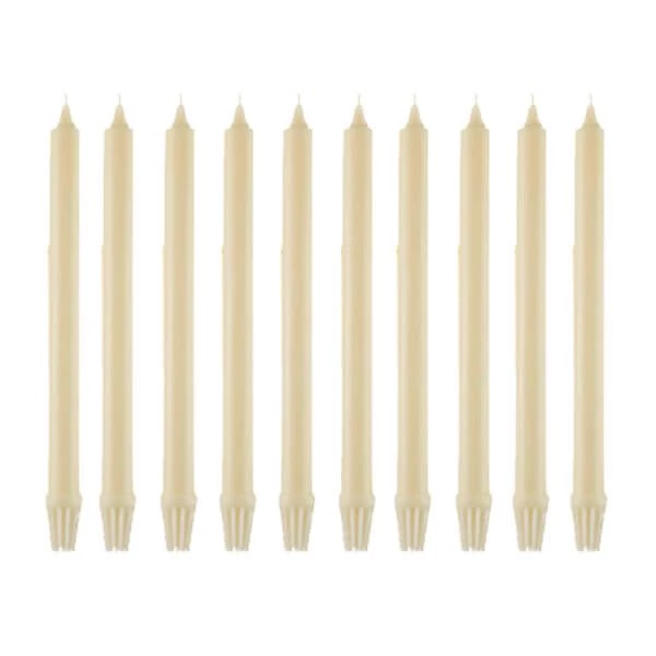 Price's Prices 12" Sherwood Candle Ivory Pack Of 10 - Image 3