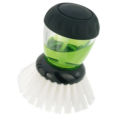 Judge Dish Brush With Washing Up Liquid Soap Dispenser - Image 2