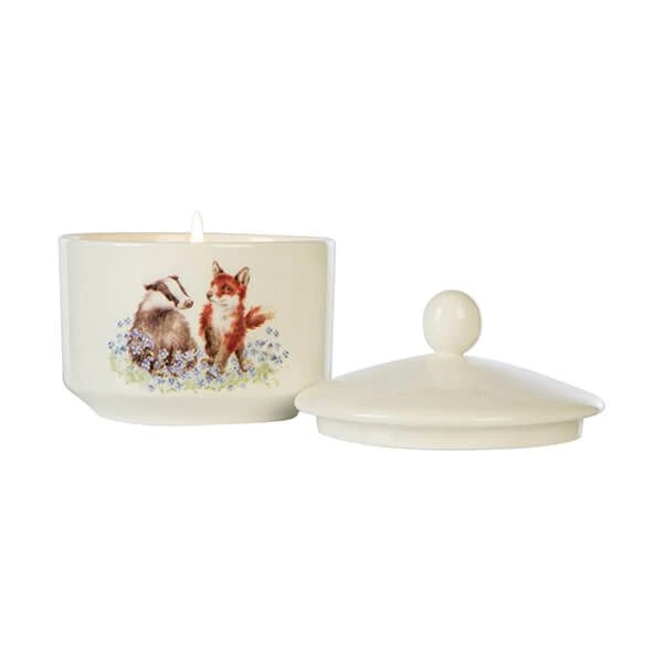 Wrendale Designs Wrendale By Wax Lyrical Meadow Ceramic Trinket Candle - Image 3
