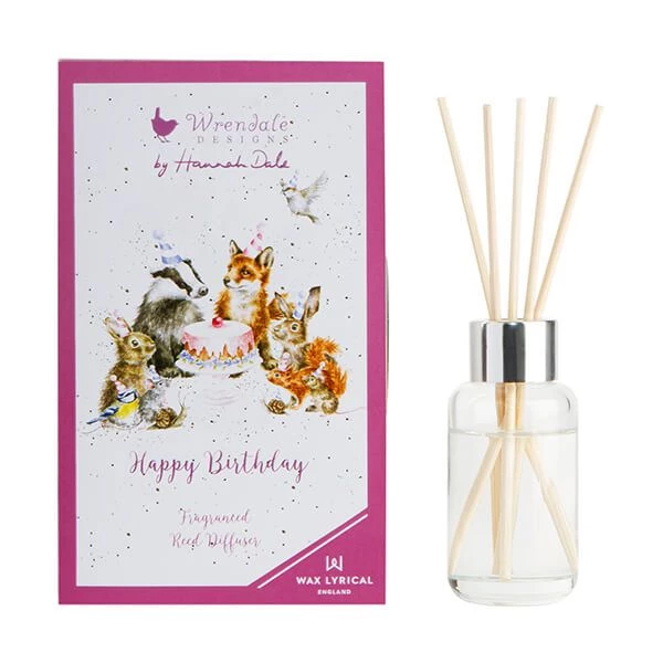 Wrendale Designs Wrendale By Wax Lyrical 'Happy Birthday' Reed Diffuser 40ml
